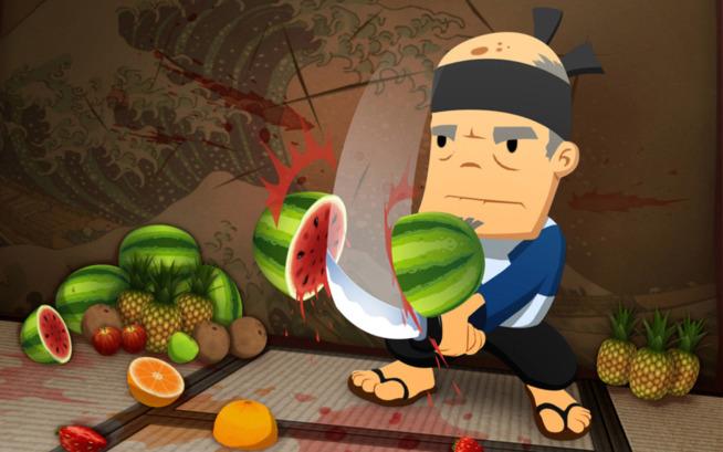 Fruit Ninja (2.69 €) sur iPad ou (0.89 €) sur iPhone, sont gratuits pour un temps limité...