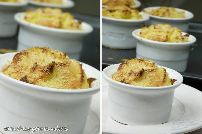 Petits soufflés au panais et Emmental de Savoie (sans gluten)