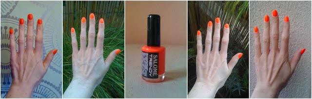 Lubie Vernis : Orange Fluo - Salomé Collection Trendy