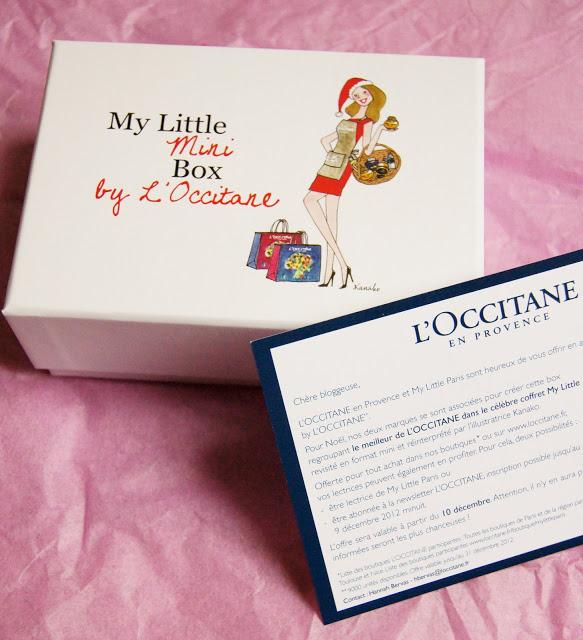La mini My Little Box by L'Occitane