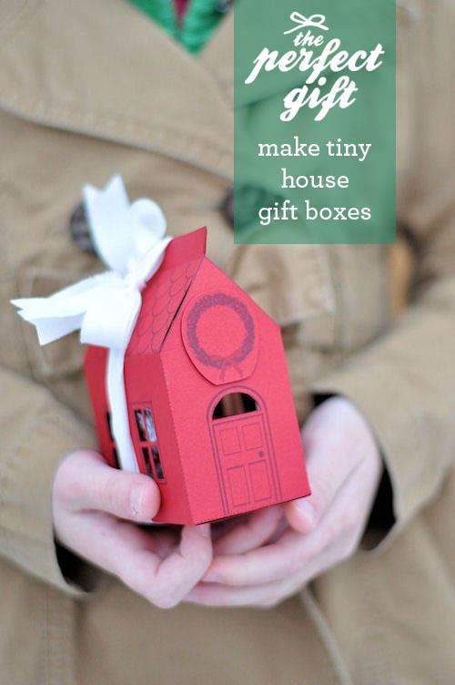 Une mini-maison pour vos cadeaux