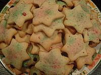 Biscuits de Noël en habits de fête