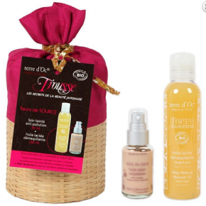 Pochon Secrets de la beauté japonaise - Nature et Découvertes 27€