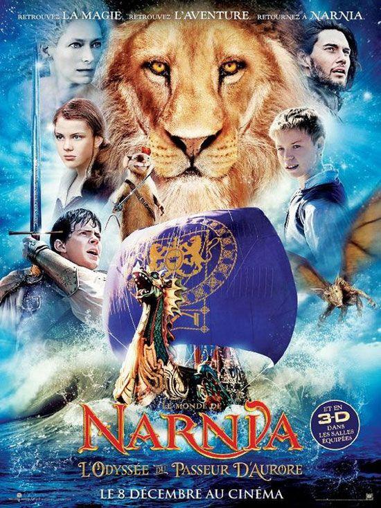 Affiche française - Le Monde de Narnia : Chapitre 3 - L'odyssée du passeur d'aurore