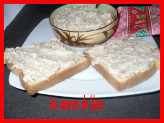 Rillettes de thon au yaourt