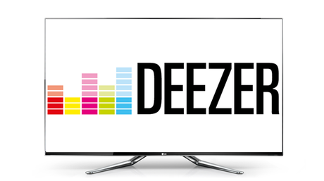 Application Deezer sur la Smart TV LG
