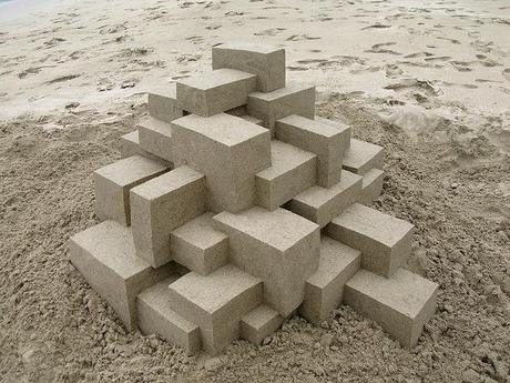 Les châteaux de sable géométriques