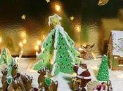 Paysage Noël pain d'épices