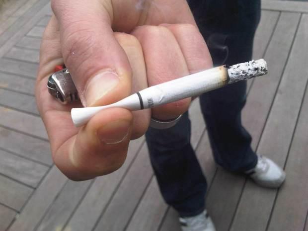 Stop à la cigarette mentholée