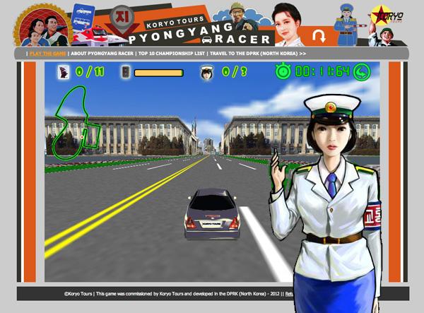 Pyongyang Racer, un jeu vidéo développé en Corée du Nord