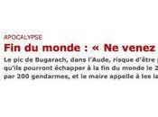 monde sauf bugarach, lemud pour ceux reserve taxi supersonic