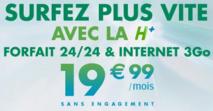 Surfez 6 fois vite qu’en 3G sur son iPhone grâce à la H+...