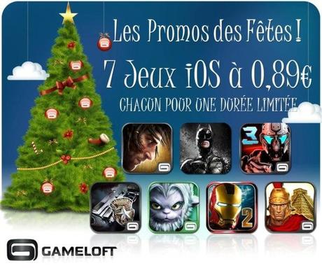 7 jeux Gameloft sur iPhone et iPad en super promos (0.89 € chacun)...