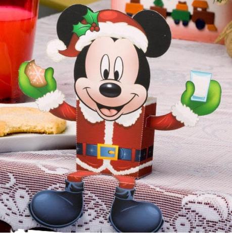 Boîte Cadeau Mickey en papercraft