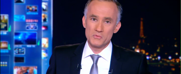 Gilles Bouleau très ému au 20 heures de TF1 (vidéo)