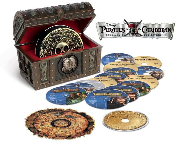 Pirates des Caraïbes - Four-movie Collection [Blu-ray]