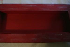 Coupelle de Noël, application de la patine