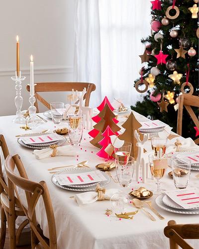 Une table de noël qui vous ressemble