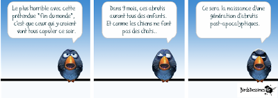 9 tweets (sur la fin du monde)