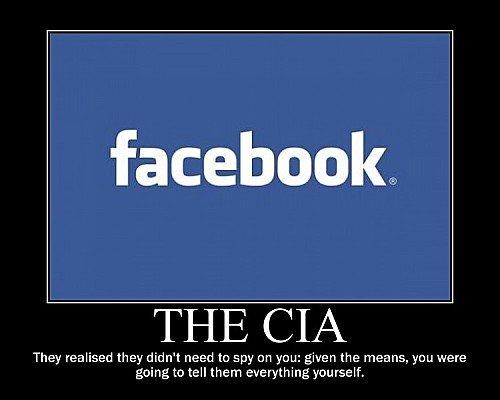 facebook : CIA way to let them spy on you
