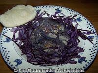 Chou rouge épicé façon dhal