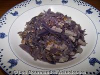 Chou rouge épicé façon dhal