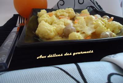 FRICASSÉE DE VOLAILLE AUX LÉGUMES