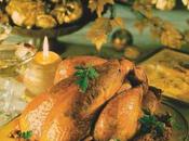 Chapon farci truffé persil, garniture girolles