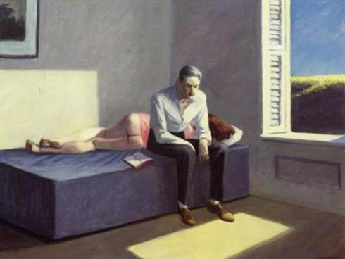 Edward Hopper, Excursion into Philosophy, 1959 © collection particulière
