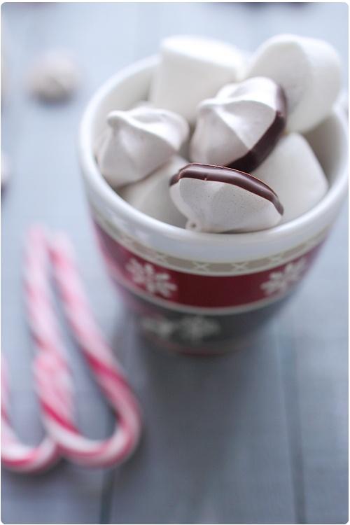 Meringues surprise au chocolat