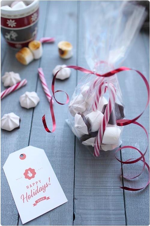 Meringues surprise au chocolat