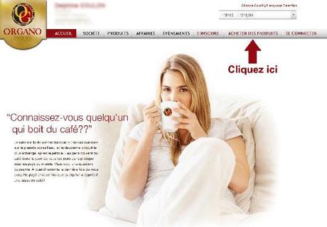 Acheter chez miss cafe santé organo gold