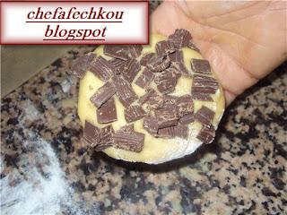 Brioches au pepittes du chocolat