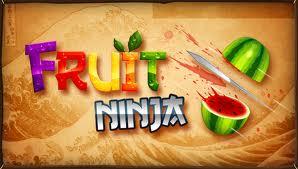 une Partie de Fruit Ninja en réalité ...