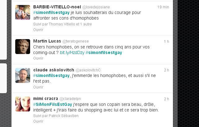 riposte sur twitter