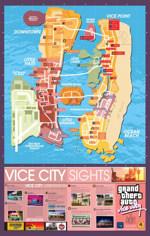 map Vice City