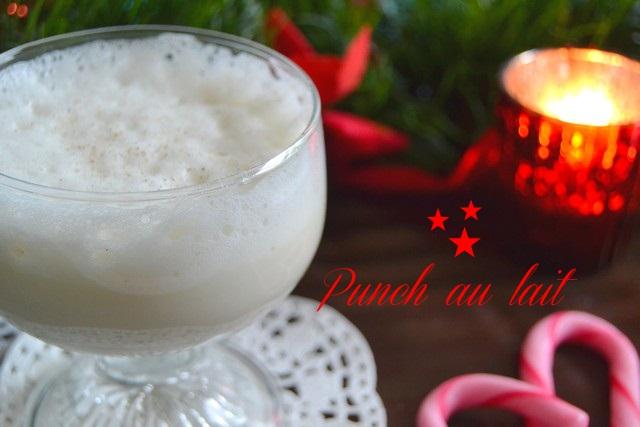 En attendant Noël #3 : Punch au lait et son mug cake