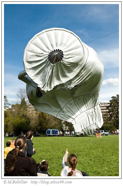 Montgolfiades Genève 2008, Décollage raté de la coupe euro 2008