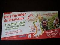 Pari Fermier Printemps Paris Part (Salé) 巴黎有機特產食品展