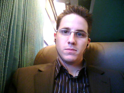 Moi in the train