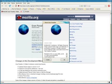 Mozilla Firefox 3.0 (Gran Paradiso) 3.0 Beta 4