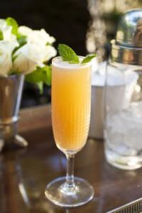 Cocktail pour les fêtes le Mimosa