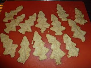 Mission accomplie, voilà les sablés de noel réussis ! Bon...