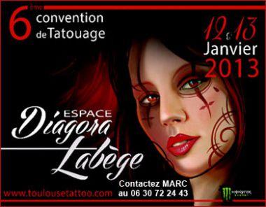 6ème Convention de Tatouage de Toulouse!