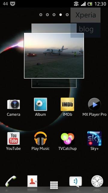 Sony Xperia - Le nouveau launcher dans la nature! 