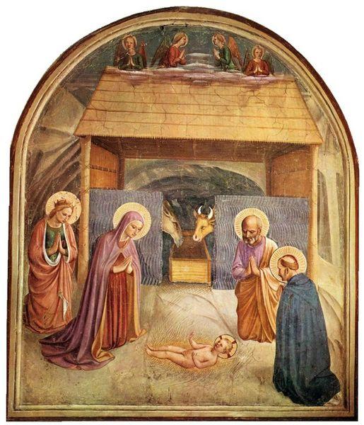 nativité Fra Angelico