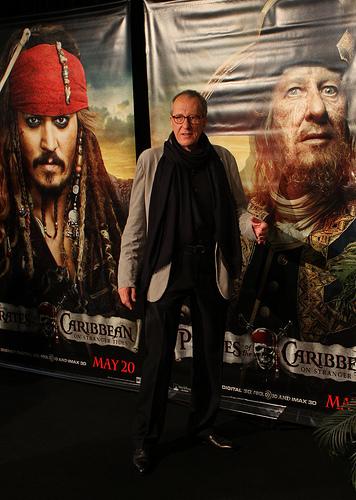 Geoffrey Rush de pirates of the caribbean