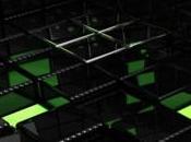 Fond d'écran pour votre iPhone Green Black Cubes...
