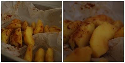 Papillotes de pommes aux épices