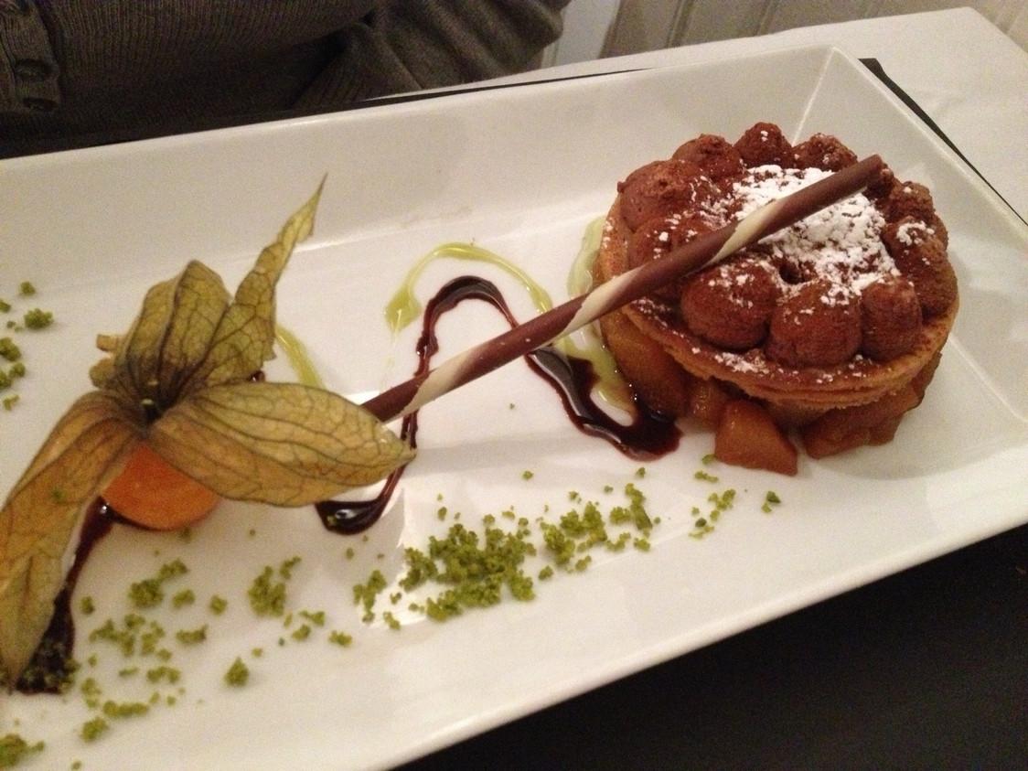 tarte au chocolat et beurre salé crème debanane vanille bourbon